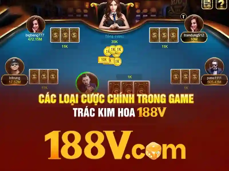 Giao diện sảnh casino trực tuyến sang trọng tại 188v